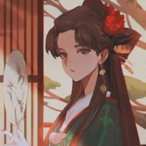 古风女生头像这是最甜的月份,我没吃糖,只是遇到了你