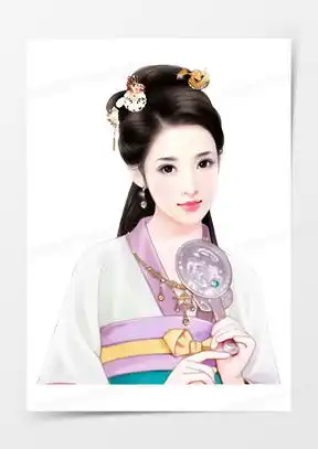 古风少女动漫人物画唯美可爱