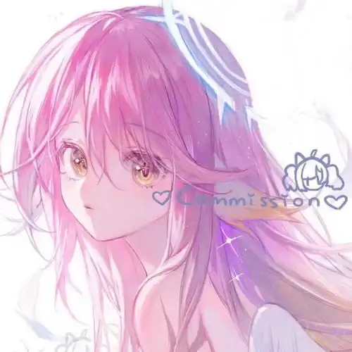 甜美可爱风的手绘插画少女头像合集