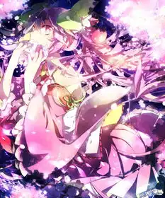 夜桜p站二次元插画少女头像手绘堆糖,美好生活研究所