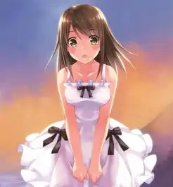 二次元动漫美图,打扮华丽,动感迷人的花季少女