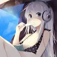 银发动漫少女头像微信头像图片大全