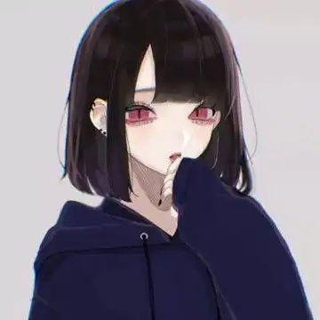 2021动漫短发女生高冷头像,卡通头像图片