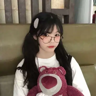 草莓粥小清新ins风女生头像自截女生头像我要个性网