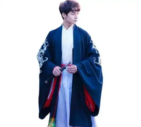 女生穿襦裙仙气飘飘,男人穿汉服却太丑这些汉服拉高男生颜值