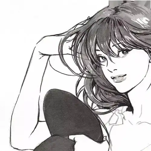 日本美女插画师,人美画更美