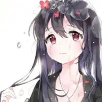 宠溺的眼神动漫女头像高冷侧脸微信头像图片大全