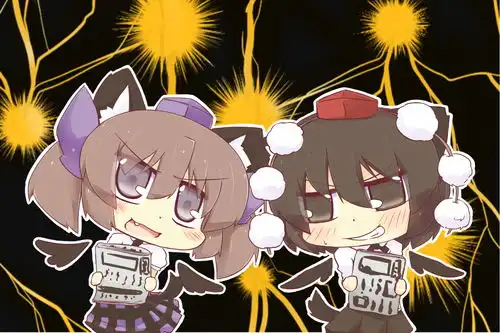 转载叶月画师个人画集东方project萌化