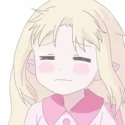 粉色系软萌的动漫女生头像