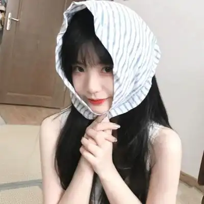 仙气森系女生头像绿色安静淡然的意境绿色头像女