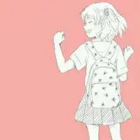 漫画情侣头像唯美一男一女左右分开拜托啦