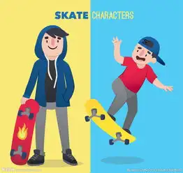 玩滑板的男子图片