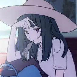 求一个画师,画的是一个男生是白色头发带白色口罩,女生是黑色头发紫