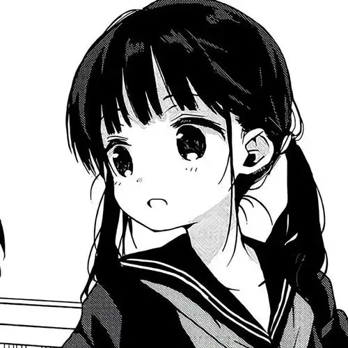 精选优质黑白动漫女头