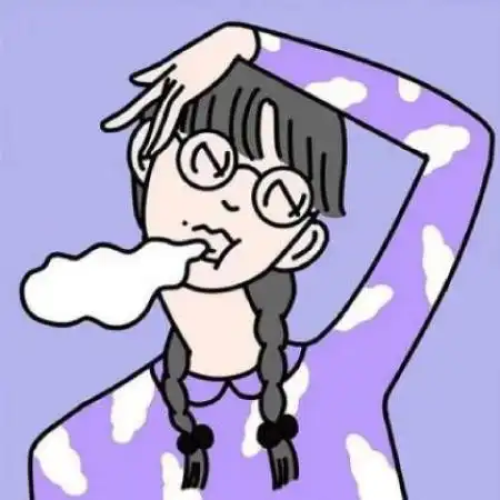二次元情侣卡通头像,有点搞怪但是感觉很不错的
