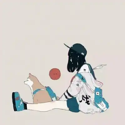 动漫背影头像女生,高清孤独抑郁的图片动漫女生背影头像