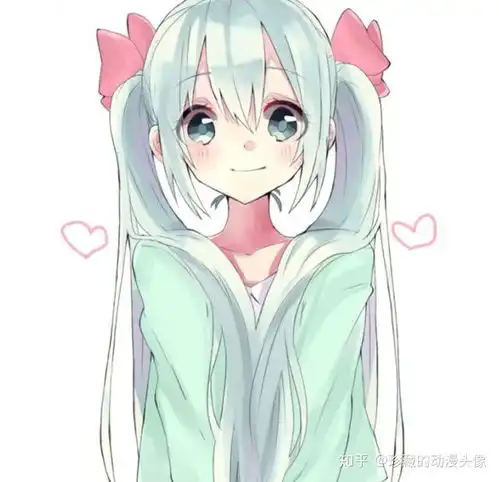 珍藏的动漫头像丨手绘头像,卡通手绘插画惟妙惟肖的美少女,炯炯有神的眼睛讨人喜