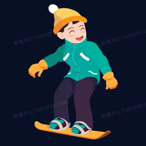 小男孩冬天玩滑板免抠元素png图片素材免费下载冬天png30003000像素