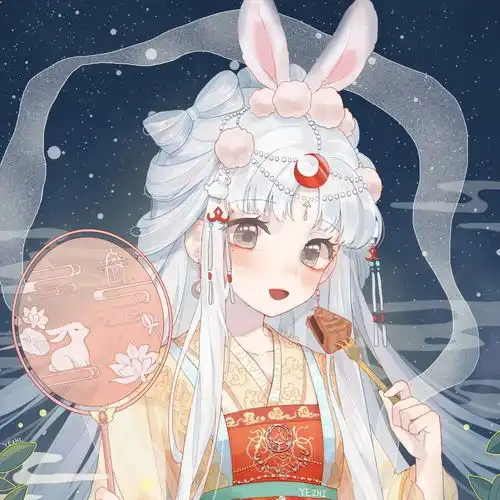 古风动漫女生头像花不一定是为了花店而开,我一定是为你而来
