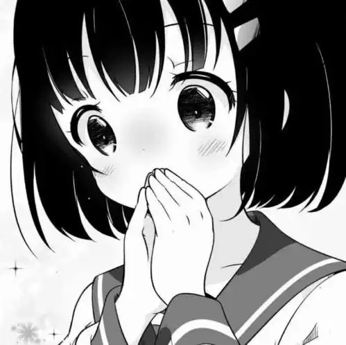 黑白女生头像人间不值得