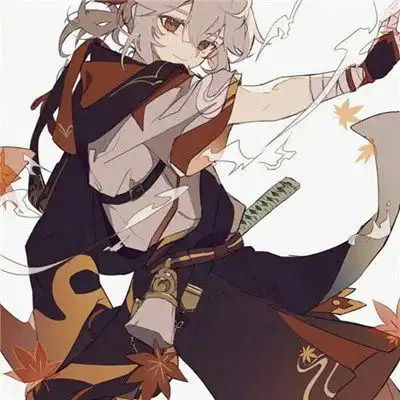 插画风格高清唯美原神头像,原神精美头像
