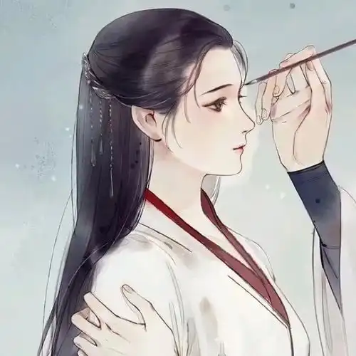 酥炸了情侣古风头像,待我长发及腰,公子娶我可好