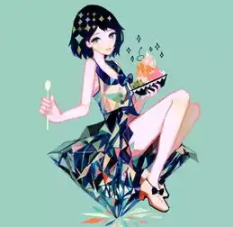 短发娘二次元女生卡通短发菇凉动漫堆糖,美好生活研究所