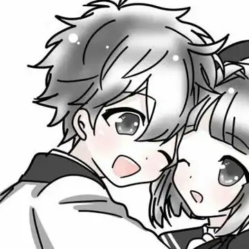 高冷的二次元情侣头像
