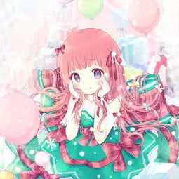 气球少女气球男子