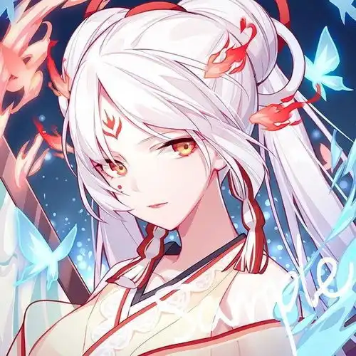 台下人走过,不见旧颜色女生头像古风头像古风插画腾讯新闻