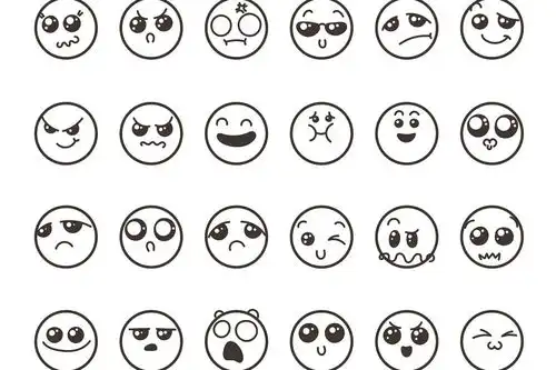 求韩国手绘小表情表情包