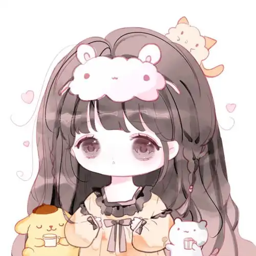 动漫女头和小姐妹一起组团用的可爱头像
