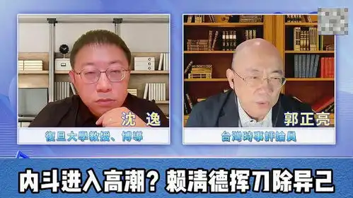 亮哥下一个是柯文哲内斗进入高潮赖清德挥刀除异己