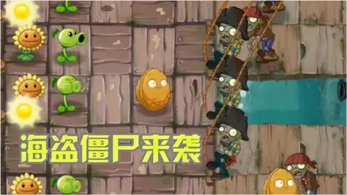 植物大战僵尸换个心情挑战海盗港湾结果还是打不过