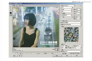 ps制作照片后的车水马龙gif动画效果