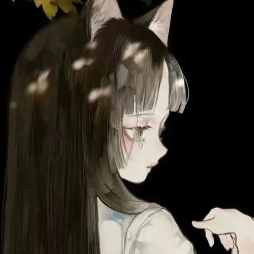 动漫女头今晚我心中的月亮又被你打翻了