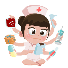 精心护理,光明天使