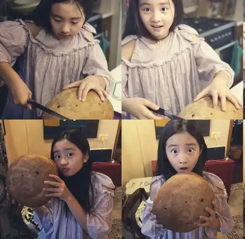 孙莉晒女儿多多萌照,表情多样又呆萌