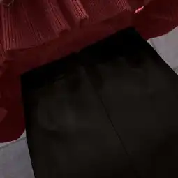 实拍2018冬季新款女韩版高腰前开叉一步裙包臀裙时尚气质长款半身