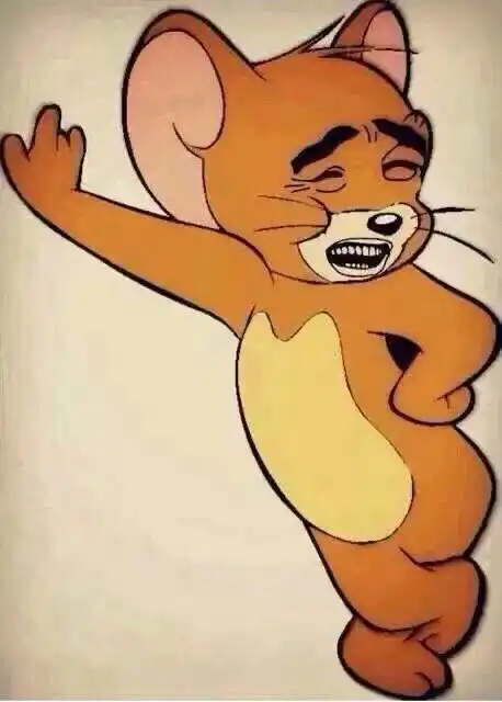 这张杰瑞靠墙的表情,要高清的,大一点