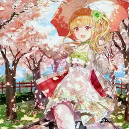 最火青春美少女卡通微博头像精选2018人潮拥挤咋没挤死你