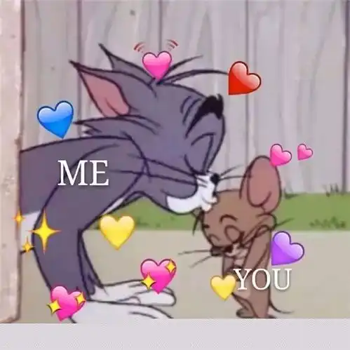 猫和老鼠情侣头像