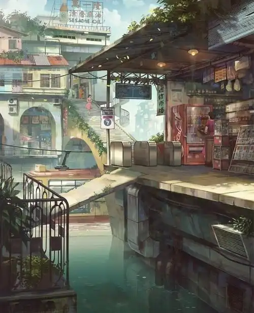 温馨的二次元场景,虽然看起来很像三次元,却有种不一样的温馨