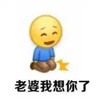 老婆我爱你表情包微信头像图片大全