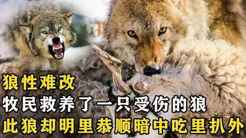 牧民救养一只受伤的狼,它却明里恭顺暗中吃里扒外,真是狼性难改