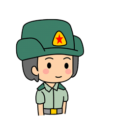 女兵表情包登陆微信表情商店