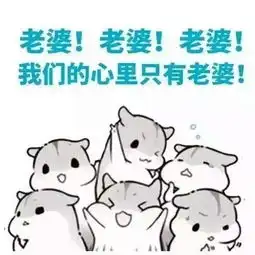 斗图丨仓鼠情侣表情包
