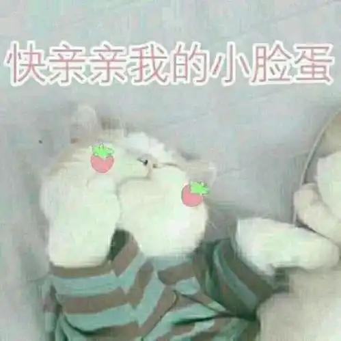 有没有给女朋友亲亲的表情包