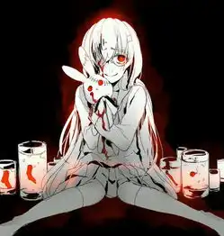 求这种类型的血腥壁纸女的
