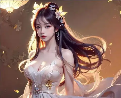 仙气飘飘的清纯美女